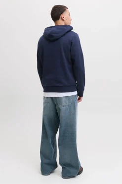 Jack & Jones Sudadera regular fit estampada azul Discount