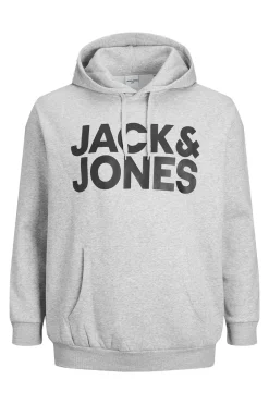 Jack & Jones PLUS Sudadera regular fit PLUS gris Clearance