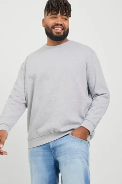 Jack & Jones PLUS Sudadera regular fit PLUS gris Hot