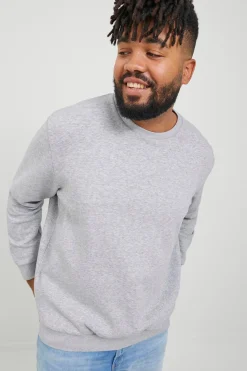 Jack & Jones PLUS Sudadera regular fit PLUS gris Hot