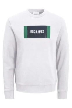 Jack & Jones PLUS Sudadera regular fit PLUS blanco