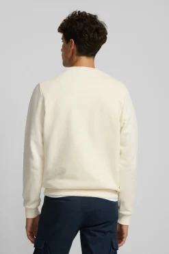 Silbon Sudadera raqueta media Marfil Clearance