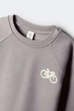 Springfield Kids Sudadera sin capucha bici niño gris Online
