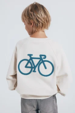 Springfield Kids Sudadera sin capucha bici niño estampado Online