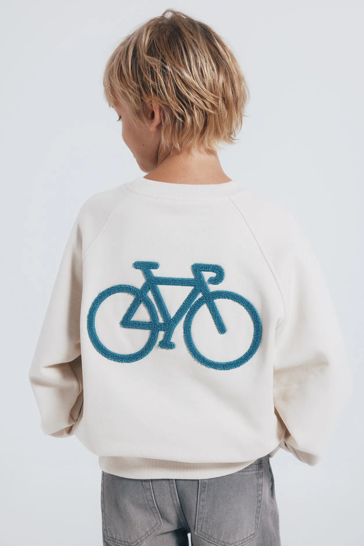 Springfield Kids Sudadera sin capucha bici niño estampado Online