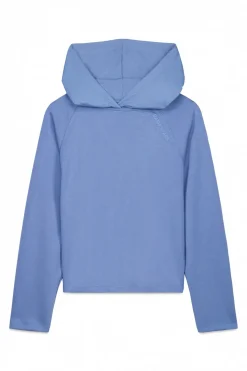 Dash and Stars Sudadera tacto suave azul Online