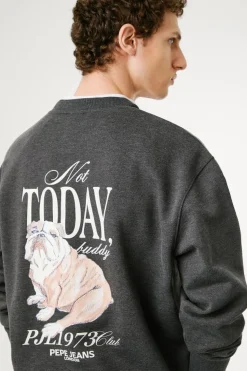 Pepe Jeans Sudadera Terry gris Best