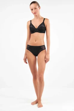 Gisela Sujetador bralette media copa negro Outlet