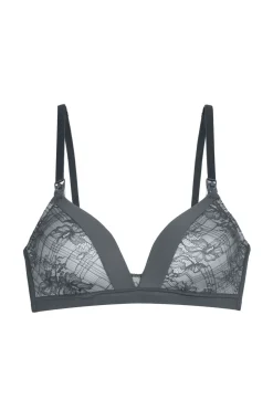 Dorina Sujetador de lactancia con relleno Manvi gris Clearance