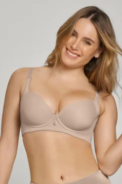 Leonisa Sujetador de push up suave y cubrimiento alto en sisa y espalda Cover Bra beige Clearance
