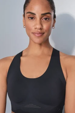 Dash and Stars Sujetador deportivo COMPRESSIVE negro Best