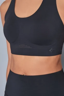 Dash and Stars Sujetador deportivo COMPRESSIVE negro Best