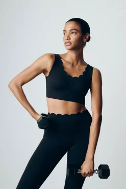 Dash and Stars Sujetador deportivo COMPRESSIVE negro New