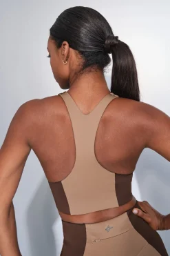 Dash and Stars Sujetador deportivo 4D STRETCH color block nude Sale