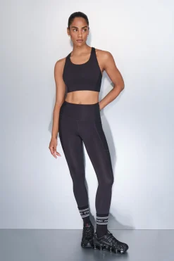 Dash and Stars Sujetador deportivo 4D Stretch negro Best