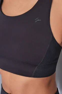 Dash and Stars Sujetador deportivo 4D Stretch negro Best