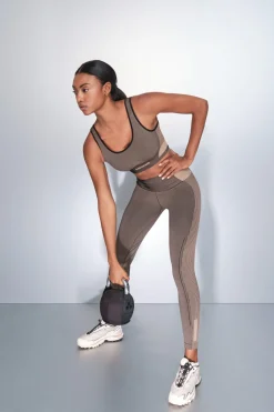 Dash and Stars Sujetador deportivo marrón SEAMLESS FIT marr&oacute;n Sale