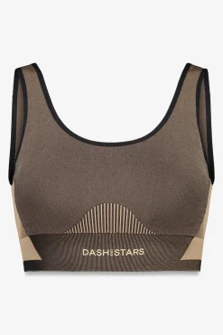 Dash and Stars Sujetador deportivo marrón SEAMLESS FIT marr&oacute;n Sale