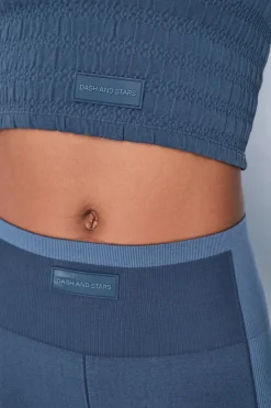 Dash and Stars Sujetador deportivo SEAMLESS COMFORT smock azul New