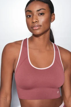 Dash and Stars Sujetador deportivo SEAMLESS COMFORT rosa Best