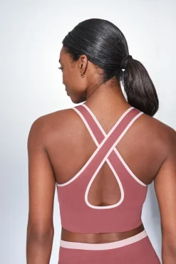 Dash and Stars Sujetador deportivo SEAMLESS COMFORT rosa Best