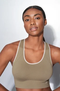 Dash and Stars Sujetador deportivo SEAMLESS COMFORT kaki verde Best