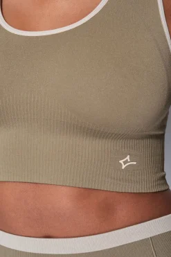 Dash and Stars Sujetador deportivo SEAMLESS COMFORT kaki verde Best