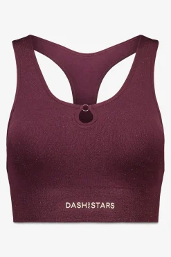 Dash and Stars Sujetador deportivo SEAMLESS COMFORT morado burdeos Hot