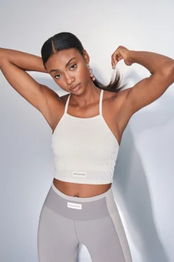 Dash and Stars Sujetador deportivo SEAMLESS COMFORT smock blanco beige Sale
