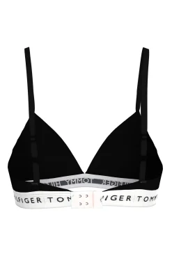 Tommy Jeans Sujetador deportivo sin aro negro Clearance