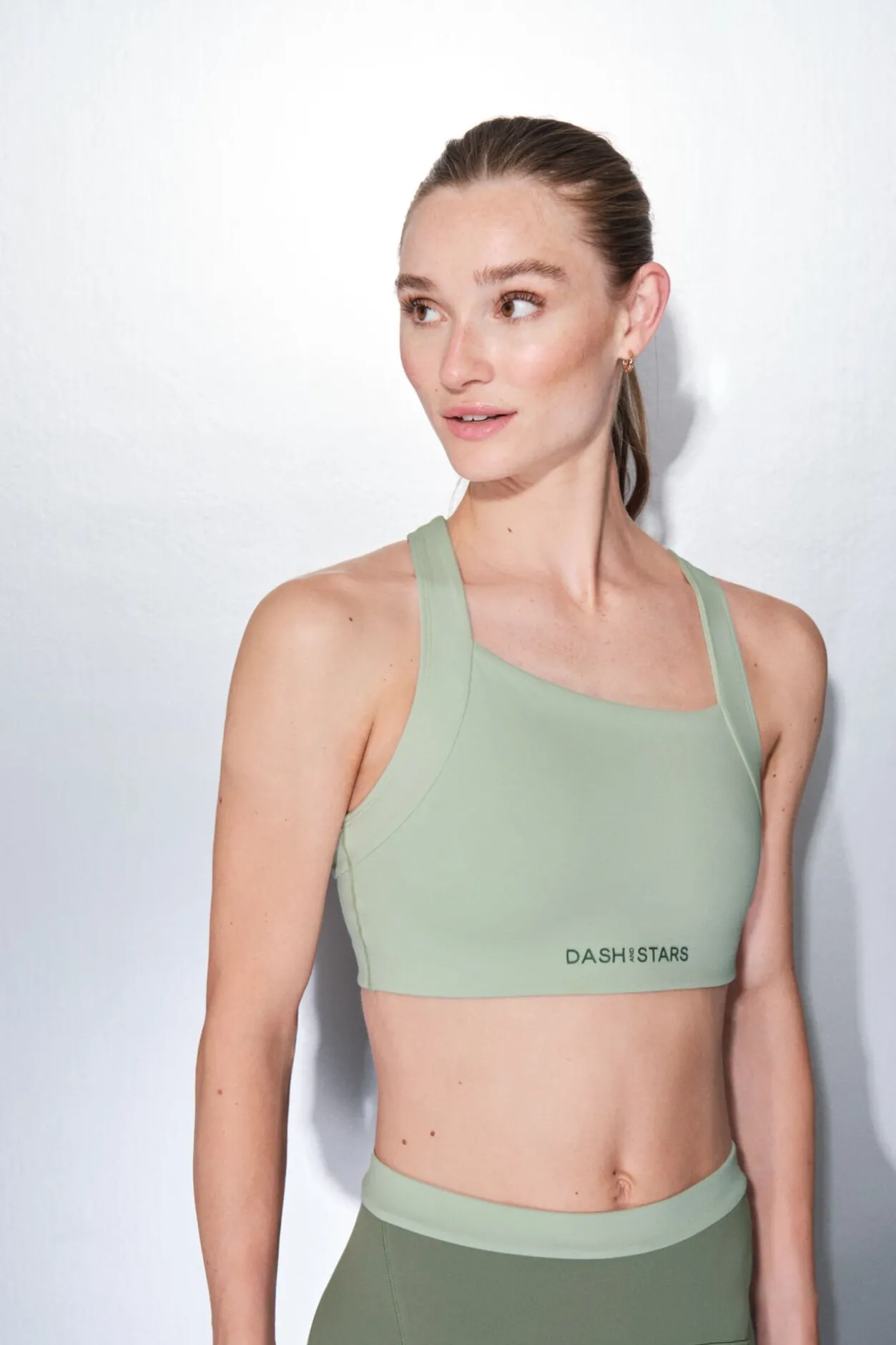 Dash and Stars Sujetador deportivo SOFT MOVE verde Hot