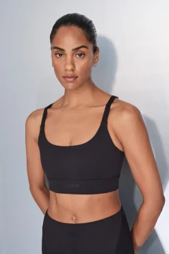 Dash and Stars Sujetador deportivo SOFT MOVE negro Hot