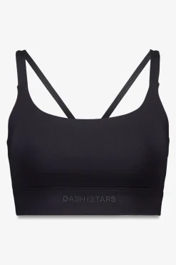 Dash and Stars Sujetador deportivo SOFT MOVE negro Hot