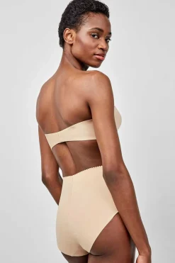 Gisela Sujetador desmontable escote extremo nude Sale