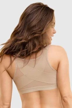Leonisa Sujetador facilitador de postura con control de volumen del pecho Multi/Functional beige Outlet