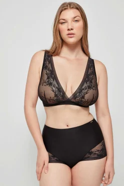 Gisela Sujetador sin aro negro Clearance