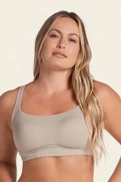 Leonisa Sujetador sin aro ultracómodo de alto soporte y cubrimiento Everyday Bra beige New
