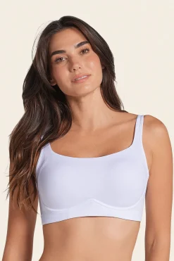 Leonisa Sujetador sin aro ultracómodo de alto soporte y cubrimiento Everyday Bra blanco Discount
