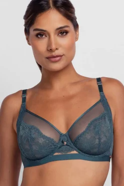 Dorina Sujetador sin relleno de cobertura total Jemma verde Clearance