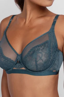 Dorina Sujetador sin relleno de cobertura total Jemma verde Clearance