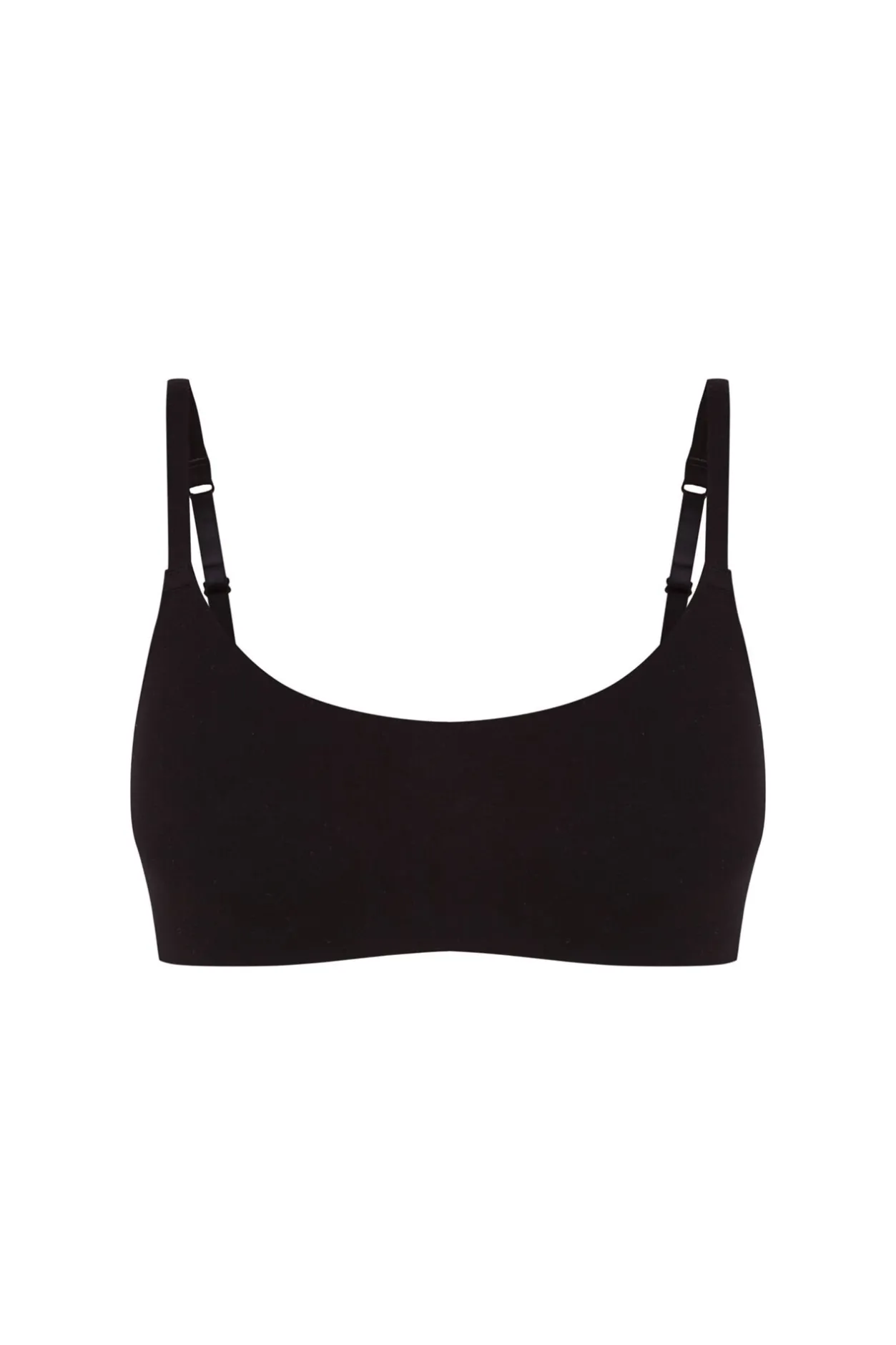 Women'secret Sujetador tipo top algodón negro Hot