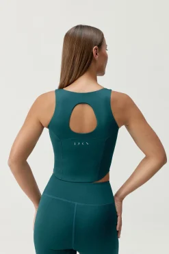 Born Living Yoga Sujetador top deportivo Godo verde Sale
