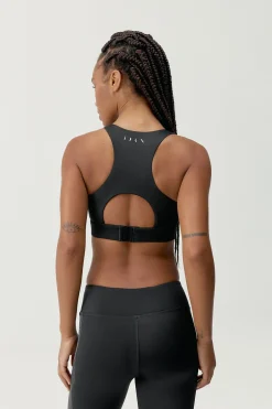 Born Living Yoga Sujetador top deportivo Kishi negro