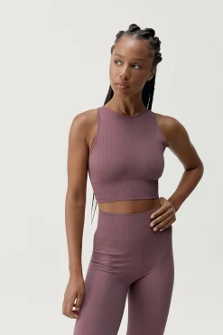 Born Living Yoga Sujetador top deportivo Nawal rosa Online