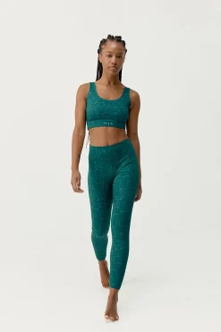 Born Living Yoga Sujetador top deportivo Organic verde Clearance