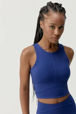 Born Living Yoga Sujetador top deportivo Saori azul Best