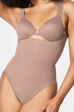 Spanx Tanga moldeador de talle alto Seamless Power nude Sale