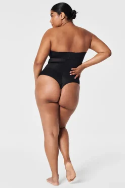 Spanx Tanga moldeador de talle alto negro Sale