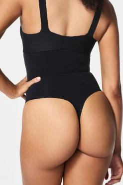 Spanx Tanga moldeador de talle alto Seamless Power negro Discount