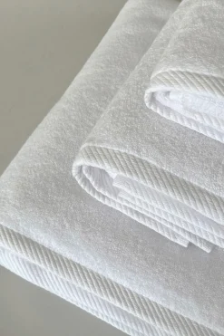 Bassols Toalla baño asana 600g/m2 zero twist 160x100 Blanco Clearance